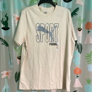 Puma Cream Graphic Men's Tee